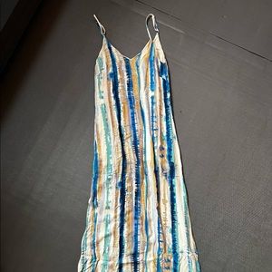 LuLu’s Blue Tie Dye Maxi Dress S